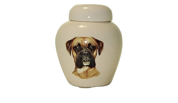 boxer cremation urn