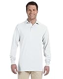 437Ml Jerzees Adult Spotshield Long-Sleeve Jersey Polo Shirt
