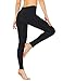 Rocorose Women's Yoga Pants High Waist 4 Way Stretch Tummy Control Moto Leggings