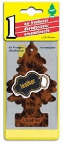 LITTLE TREES Car Air Freshener | Hanging Paper Tree for Home or Car | Leather