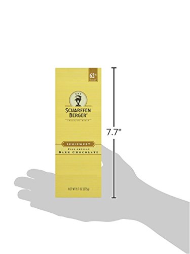 SCHARFEEN BERGER Artisan Dark Chocolate Bars, Semisweet, 9.7 Ounce - Thumbnail 5