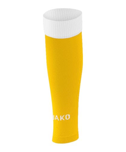 JAKO Chaussettes tube unisexes, jaunes, taille M (junior)