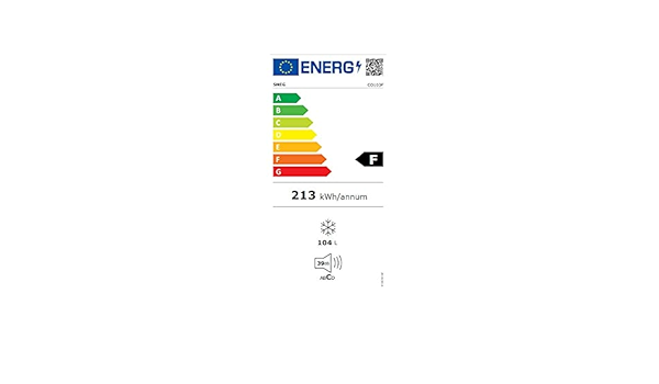 Congelador Arcón SMEG CO103F Blanco 54cm 104L : Amazon.es ...
