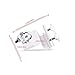 Wasserstein Weatherproof Gutter Mount - Compatible with Arlo Pro/Pro 2/Pro 3/Pro 4/ Pro 5S/HD/Ultra/Ultra 2 (2-Pack, White)