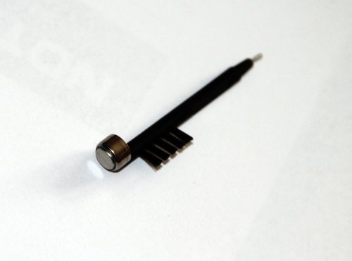 1PC Brand New Multi-function Hearing Aid Cleaning Brush Tool Kit with Wax Loop & Battery Magnet