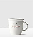 Starbucks Classic White Abbey Mug 16 Oz