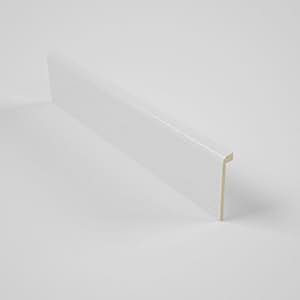 Cubierta Moderna para zocalo en autentico madera de Ayous Tinto Blanco