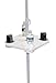 Rio Brands UT-01 Beach Umbrella Table, White