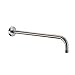 Purelux Shower Extension Extra Long Stainless Steel Shower Arm Water Outlet PJ1602 with Flange, Brushed Nickel 16 Inches