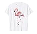 Pink Flamingo Watercolor T-shirt