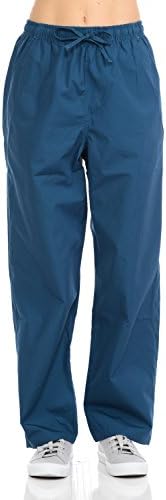 Ivy Medical Uniform Women and Men Scrub Pants. Model P5000 (Large, Caribbean)