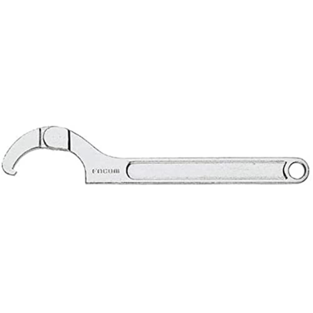 Facom 125A.80 Wrench, 65mm, 5 Wrench Sizes, Chrome Finish