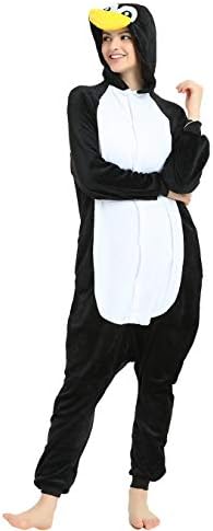 Indiefit Adult Onesie Pyjamas Flannel Cosplay Costume Sleepwear Nightgown