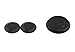 Jeep Tailgate Black Durable Rubber Plugs Tramp Stamp Tire Carrier Removable Rubber for 2007 and Up Jeep Wrangler,Pack of 3