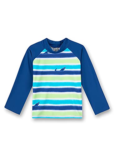 Sanetta Camiseta de baño para niño, Color Azul, Helio., 92 cm