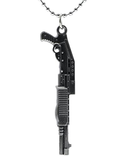Miniature Replica Franchi SPAS-12 Combat Shotgun Chain and Pendant AEXspas12