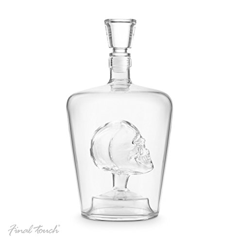 Final Touch Glass Brain Freeze 1 Liter Decanter