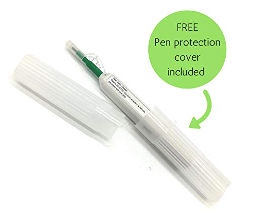 FiberShack - SC/FC / ST Fiber Optic Cleaning Pen for 2.5mm ferrules - Field Tested with Over 800 One Click Cleans per Pen. - Thumbnail 2