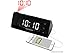 Magnasonic USB Charging Alarm Clock Radio with Time Projection, Battery Backup, Auto Time Set, Dual Alarm, 1.2