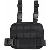 beinkmake Tactical Drop Leg Platform Drop Leg Platform Universal Panel with Adjustable Belt and Thigh Straps