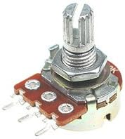 Potentiometer - 500K, 1/2 Watt, Linear Response, PCB or Panel Mount - 4 Pieces