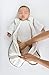 Amazing Baby Microfleece Sleeping Sack, Wearable Blanket with 2-way Zipper, Use after Swaddle Transition, Playful Dots, Sterling, Large (12-18 mo)