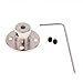 1Pc 7mm Rigid Flange Coupling Motor Guide Shaft Coupler Motor Connector