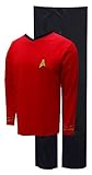 Robe Factory Men's Star Trek Red Scotty Pajama Set
