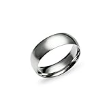6mm Stainless Steel Comfort Fit Classic Wedding Band Ring Available in Sizes 5-13; W/ Free Gift Pouch (11)