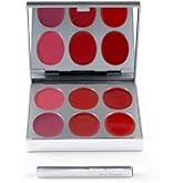 New Again by Jerome Alexander Lipstick Palette &amp; Brush - Exciting Look | 6 hot-poured, buildable and blendable matte lip colors, smooth creamy application, long-wearing finish
