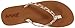 Reef Women's Twisted Stars Flip Flop, Tan/Champagne, 8 M US