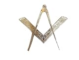 RIAZ IMPEX Masonic Lodge Ceremonial SILVER 6" LARGE