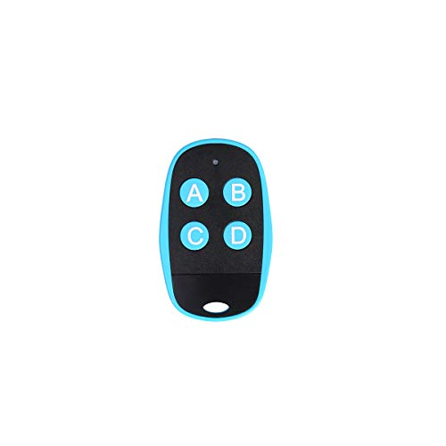 Universal Garage Door Remote Universal Gate Remote 4-Buttons Programmable Learning Multi Frequency 280MHZ-868MHZ Universal Garage Opener Remote Homelink Remote (Blue)