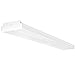 hykolity 4FT Wraparound LED Shop Light, 40W 4400LM, 4000K Office Ceiling Fixture, Flush Mount, ETL Listed