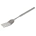 Yosoo BBQ Telescopic Extendable Dinner Fruit Dessert Long Handle Fork Stainless Steel Cutlery