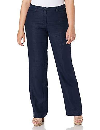 BRAX Damen Style Farina Pure Linen Hose Navy 34W / 34L