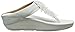 FitFlop New Women's Rumba Thong Sandal Urban White 7