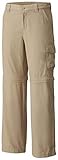 Columbia Youth Boys Silver Ridge III Convertible Pants, British Tan, X-Large