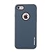 iPhone 7 Plus Case, Moonmini 2 in 1 Ultra Slim TPU Shockproof Protective Cover with PC Hard Frame for iPhone 7 Plus (2016) - Navy Blue