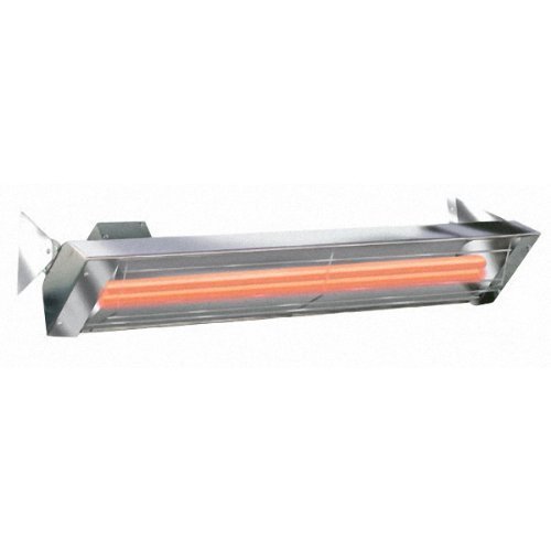 Infratech WD6024SS Dual Element 6,000 Watt Electric Patio Heater, Choose Finish: Stainless Steel - Thumbnail 2