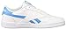 Reebok Men's Club MEMT Shoe, White/Bright Cyan/White, 14 M US