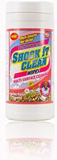 Professor Amos' Shock It Clean Wipes 50 ct (Spring Breeze)