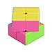 Ottertooth Cube, 2x2 Speed Cube Stickerless Smooth Puzzle Magic Cube