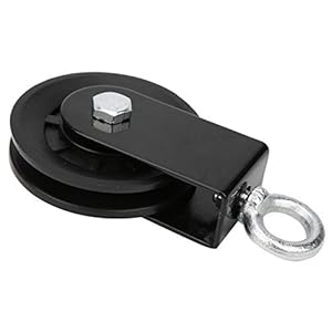Hijshaak voor kraan Stabiele prestatie Dempen Stil wiel Stevig en duurzaam accessoire voor fitnessapparatuur