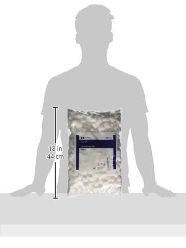 Kendall COTTON500DS Curity Medium Cotton Balls - Bag of 500 - Thumbnail 2
