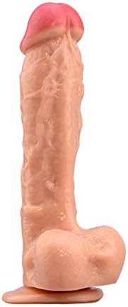 Realistic Ðíl'dɔ for Beginners Real Touch for Women Toy with Suction Cup 9.1 Inch