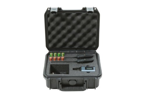 SKB 3I0907-4-SWK iSeries Injection Molded Case for Sennheiser SW Wireless Mic Series