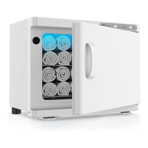 Hot Towel Warmer for Spa,23L Large Capacity,2-in-1 Thermostatic Towel Heater with Quick