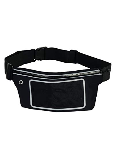 Mil-Tec Waist Pouch Lycra Clear Black