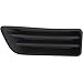 DAT AUTO PARTS Front Right Passenger Side Bumper Insert Fog Light Hole Cover Grille Trim Molding Replacement for 2006 2007 Honda Accord Sedan and Hybrid Black Textured Plastic HO1039107 71103SDAA00